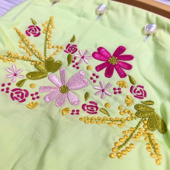 LILLY PULITZER Bermuda Hand Bag Purse Reversible Boho Embroidered Floral Eyelet - Picture 3 of 14